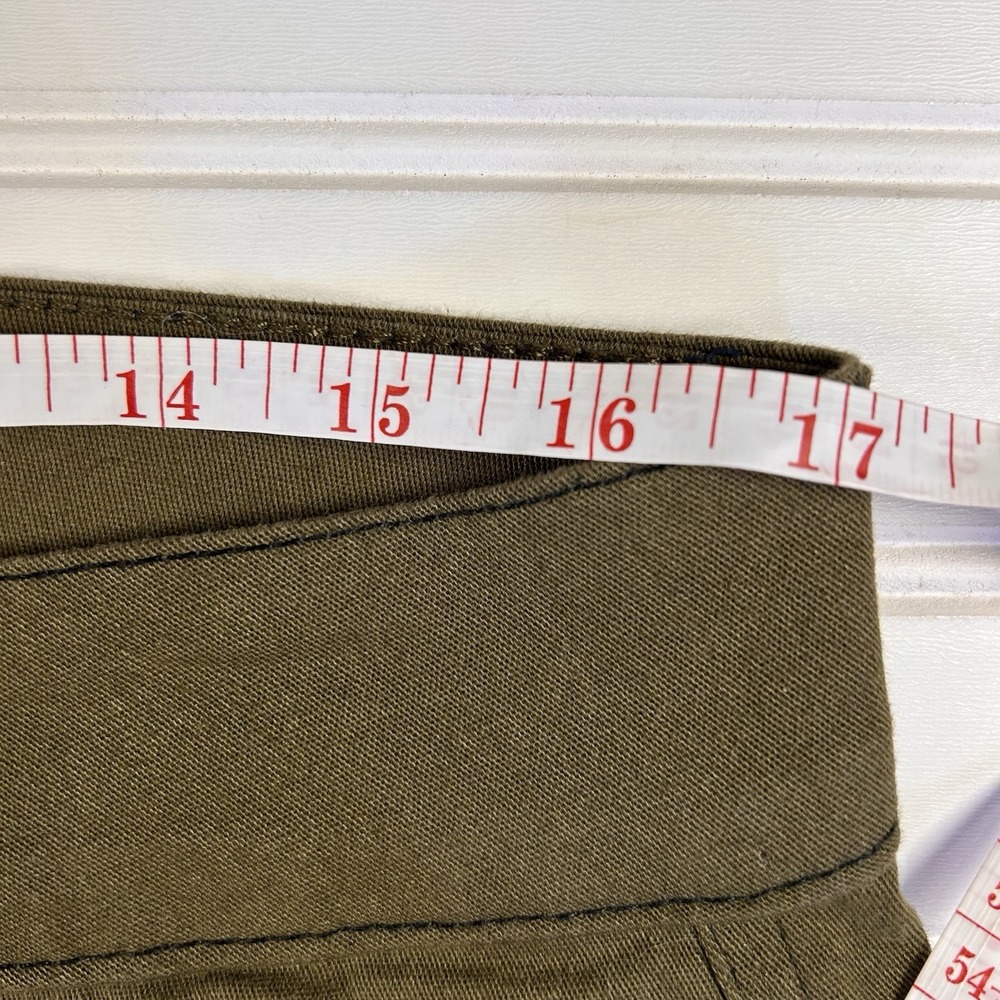 TD Apparel Carlos Ray Tactical Pants Mens 32x32(Fits 34x32) Slim Fit Khaki Olive - Picture 10 of 16